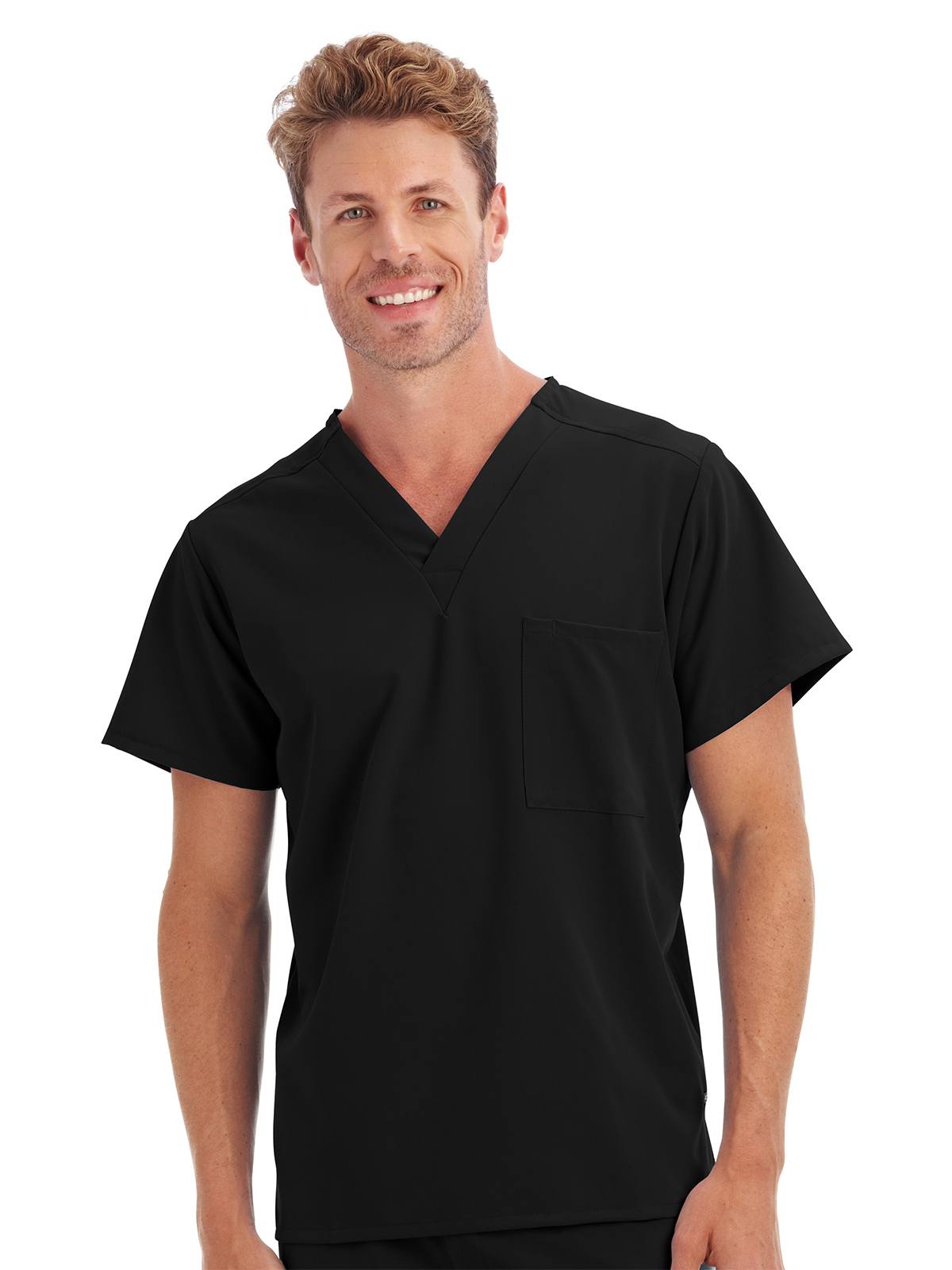 Jockey - Unisex 1-Pocket V-Neck Top 2