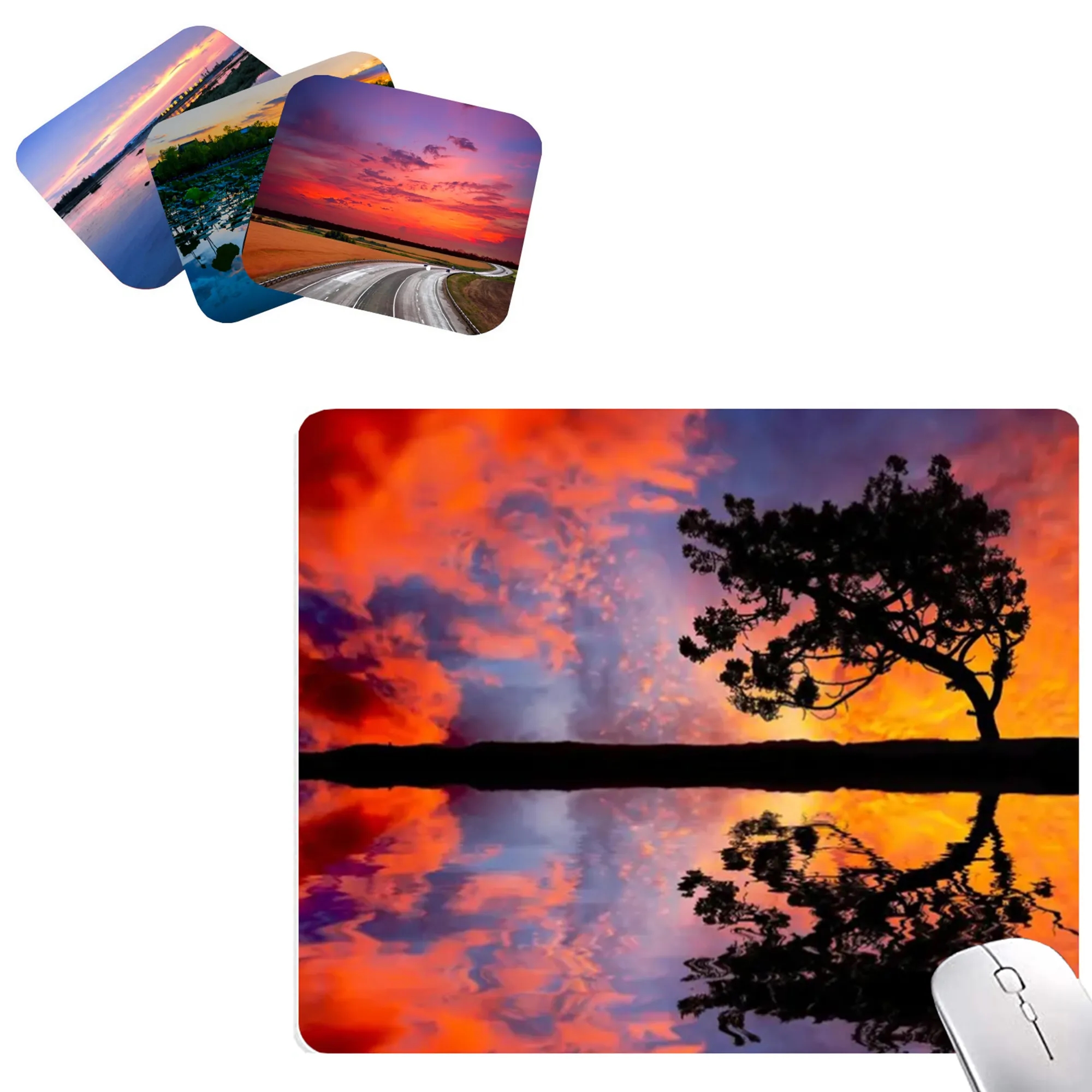 Full Color Computer Mouse Pad 1