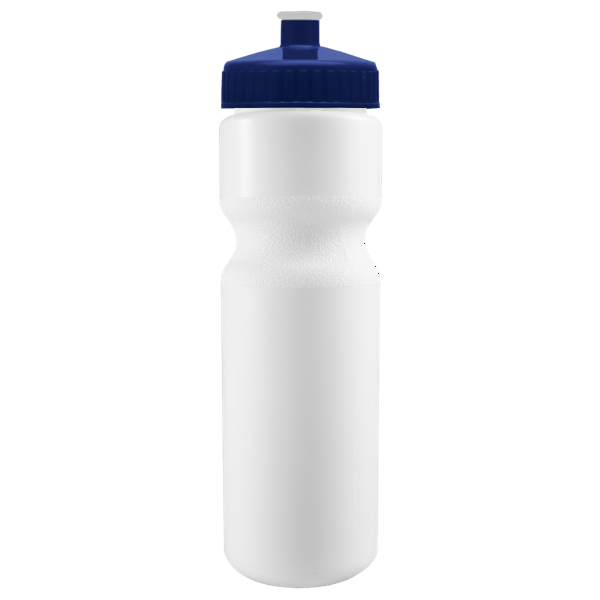 Cyclo-Cross 28oz Bike Bottle - White w/Push-Pull Lid 16