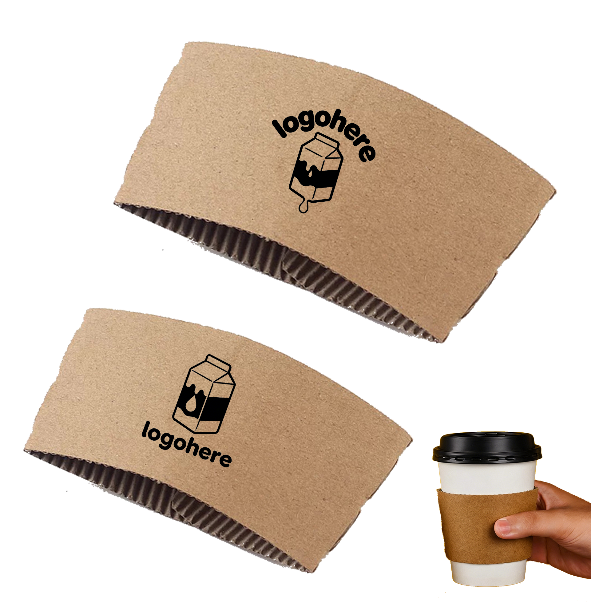 Branded Coffee Cup Jackets 2