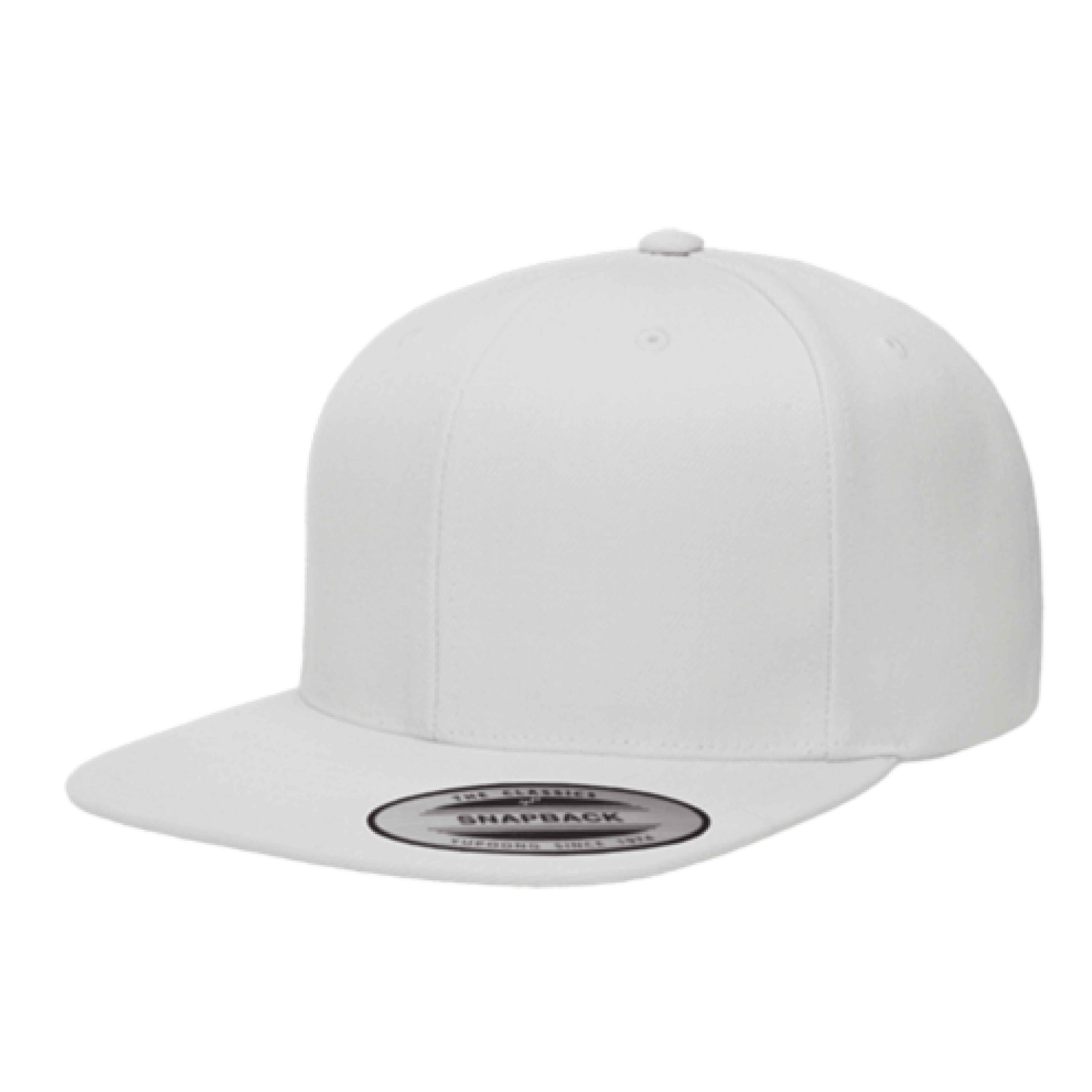 Yupoong 6089M YP Classics Premium Flat Bill Snapback Hat with Embroidery 12