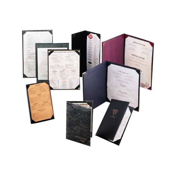Menu Cover - Double Panel 8-1/2" x 5-1/2" 1