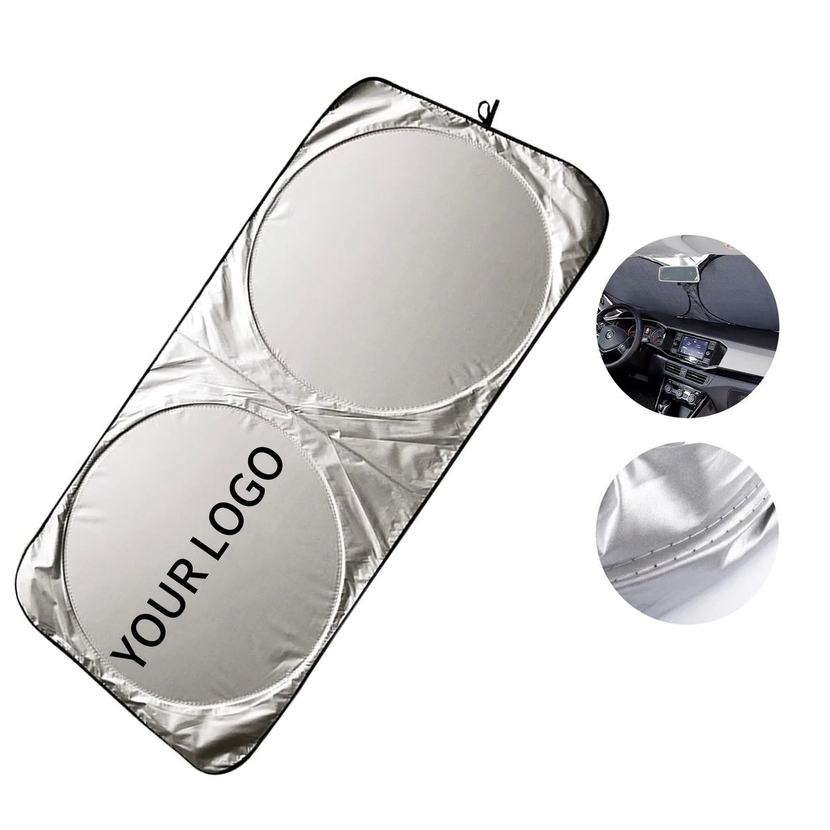 Durable 170T Cloth Sun Shade For Car Interiors 2