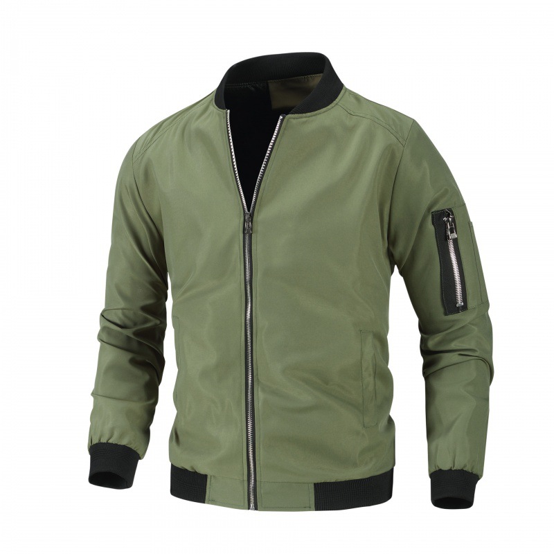 Zip Up Coat with Pocket 8