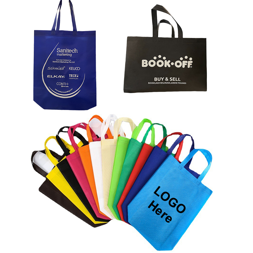 Non Woven Shopping Tote Bag, custom non-woven bag with logo imprint 2