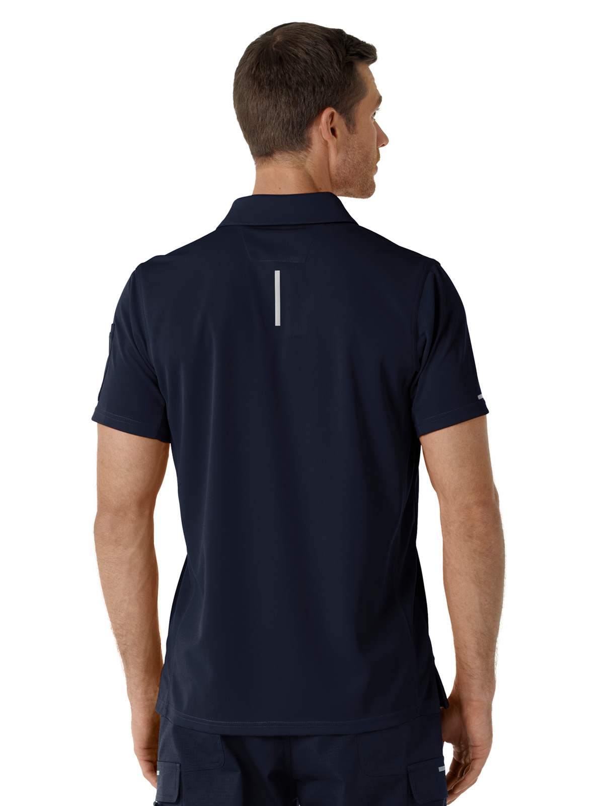 Carhartt Scrubs - Men's Three-Pocket Lightweight Short Sleeve Polo Scrub Top 6