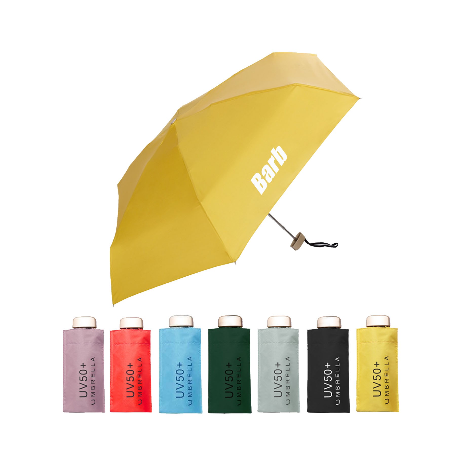 Portable Mini Folding Sun & Rain Umbrella 1