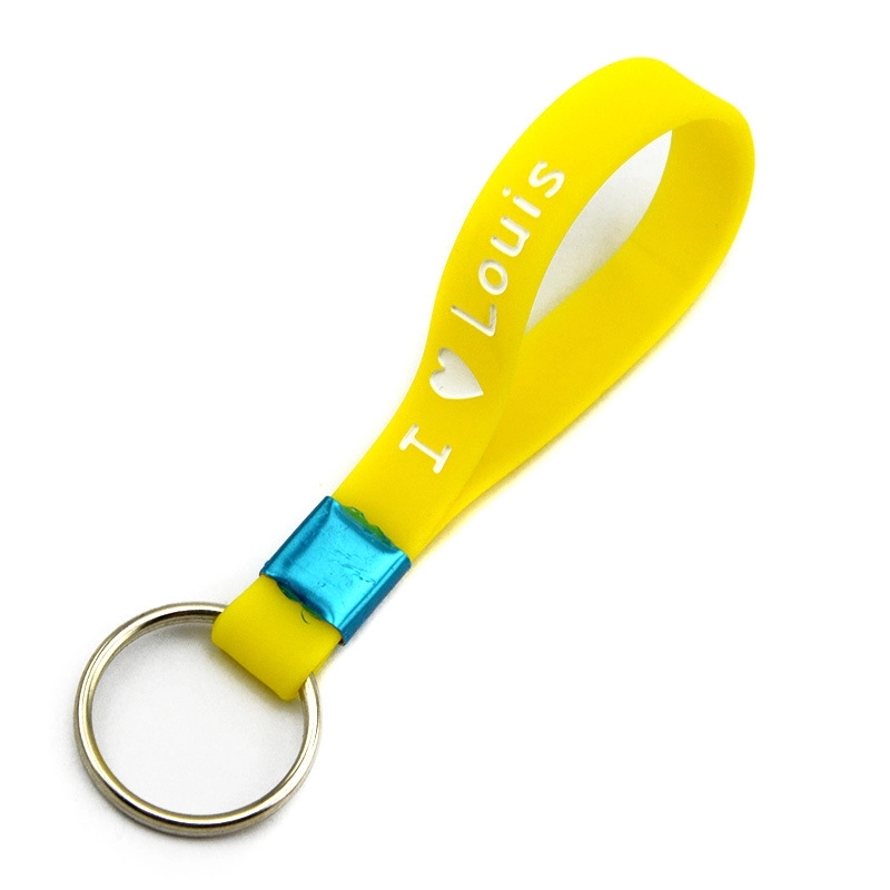 Silicone Wristband Keychain 5
