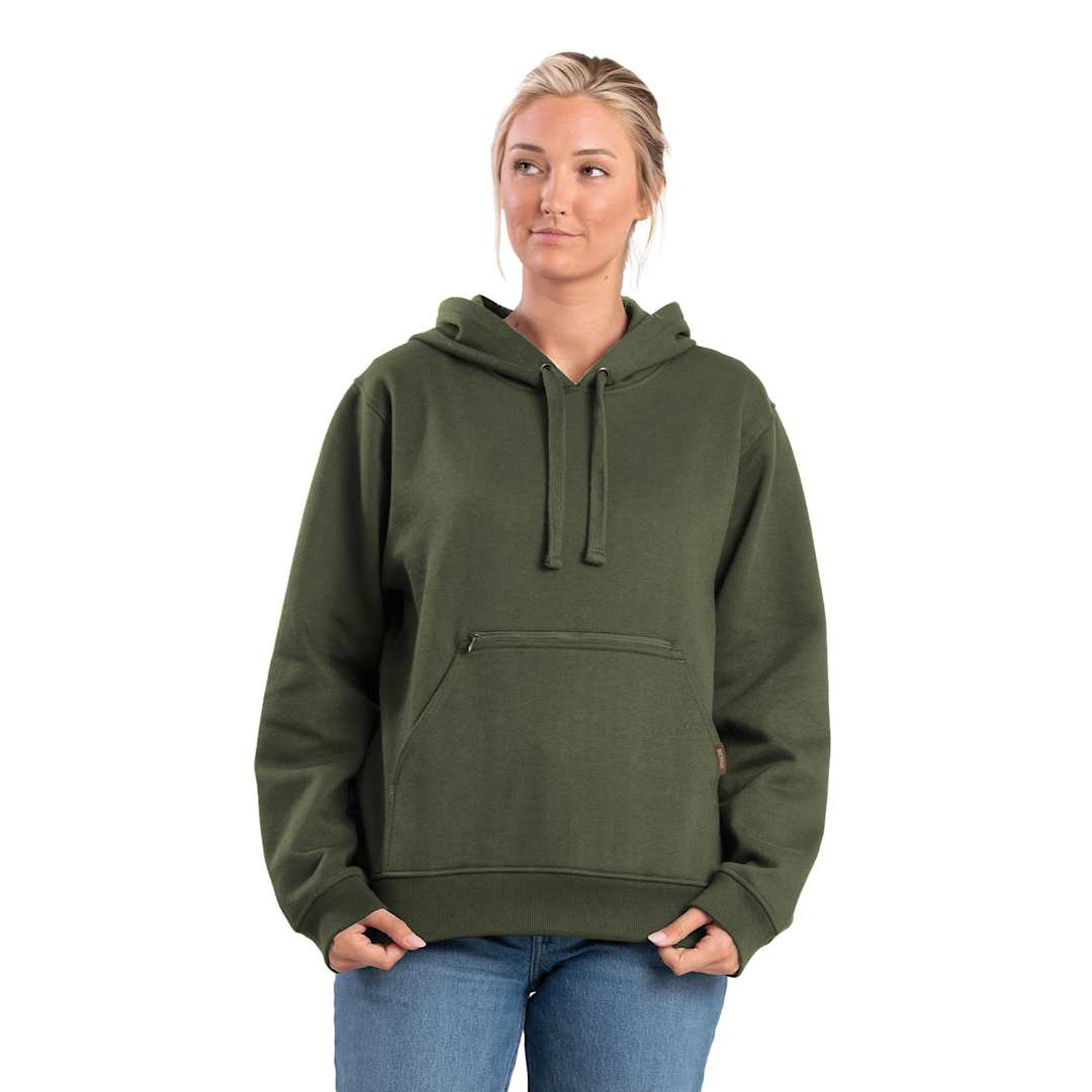 Berne Heritage Zippered Hooded Pullover Sweatshirt - Women's 24
