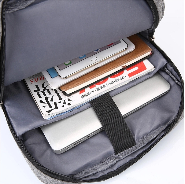 15.6 " Laptop Backpack in aluminum handle  with Usb recharge 6