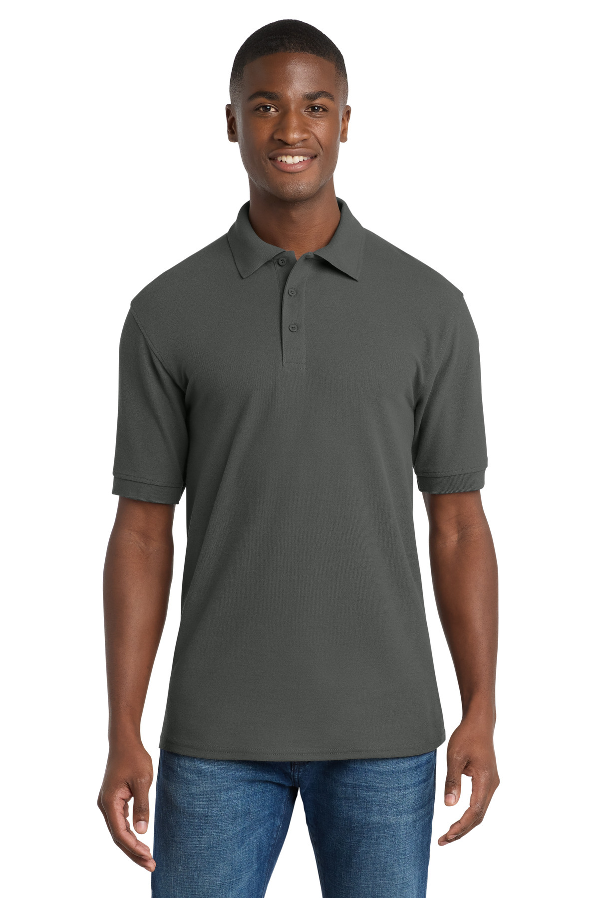 Port & Co Core Blend Pique Polo. KP155 55
