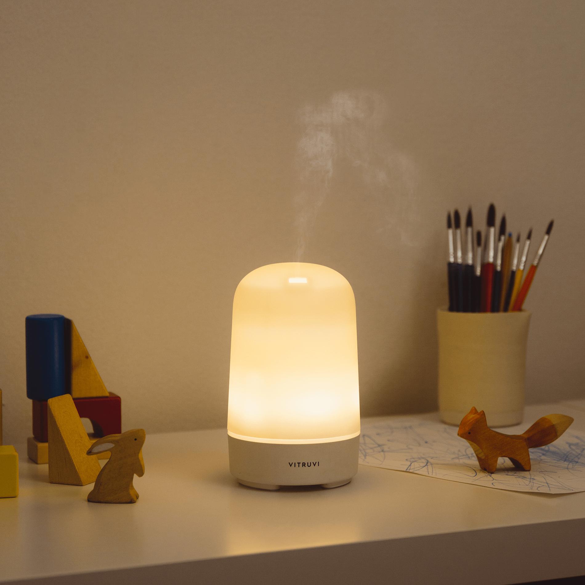 Vitruvi Glow Diffuser and Essential Oil Bundle Set 8