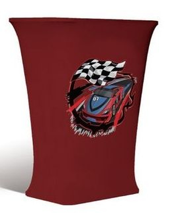 21" x 32"w x 40"h Rectangle Soft Edge Podium Display Kit 2