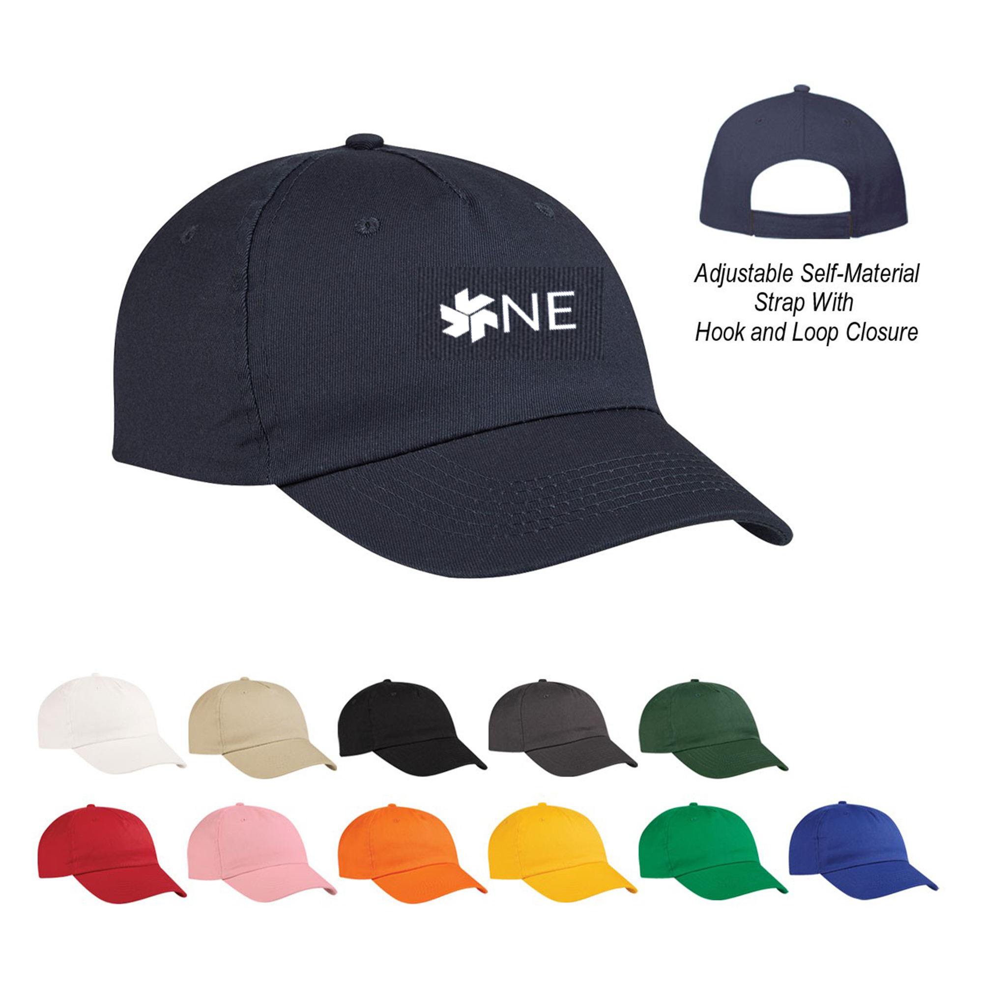 Cotton Baseball Cap 100pcs 1