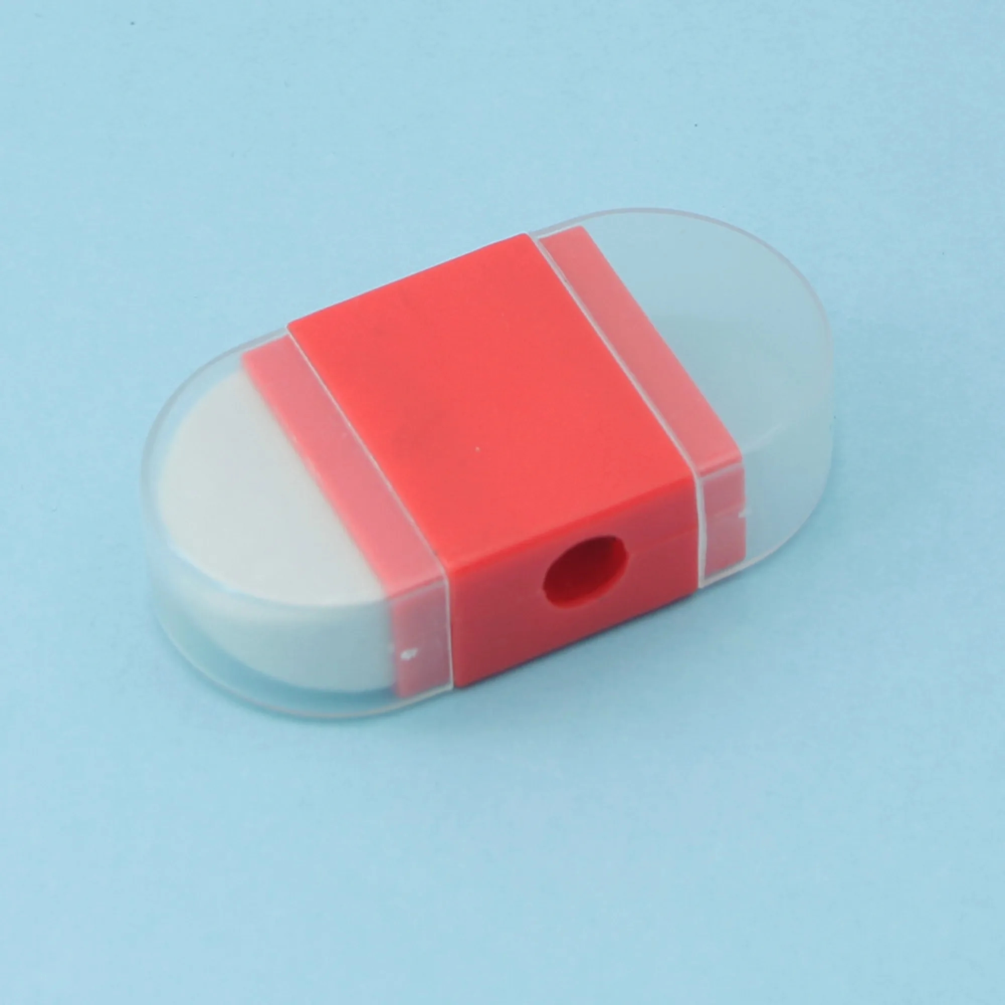 2-in-1 pencil sharpener and eraser 6