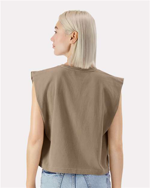 Women's Heavyweight Cotton Garment-Dyed Muscle Tee - 307GD 30