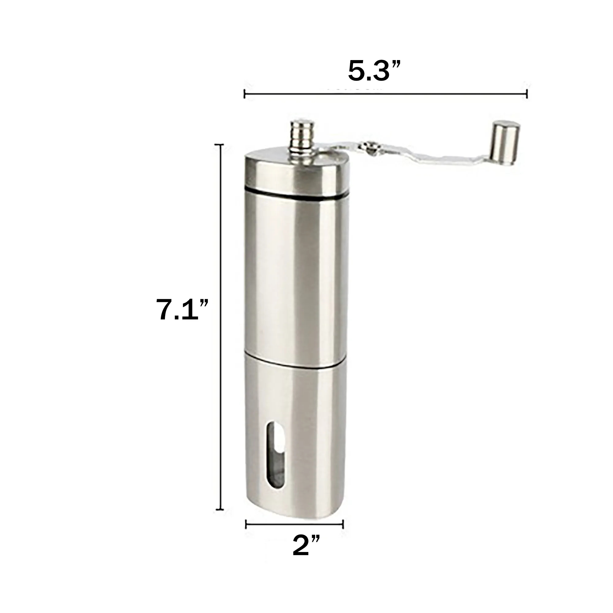 MOQ 10 Pcs Custom Manual Coffee Grinder 2
