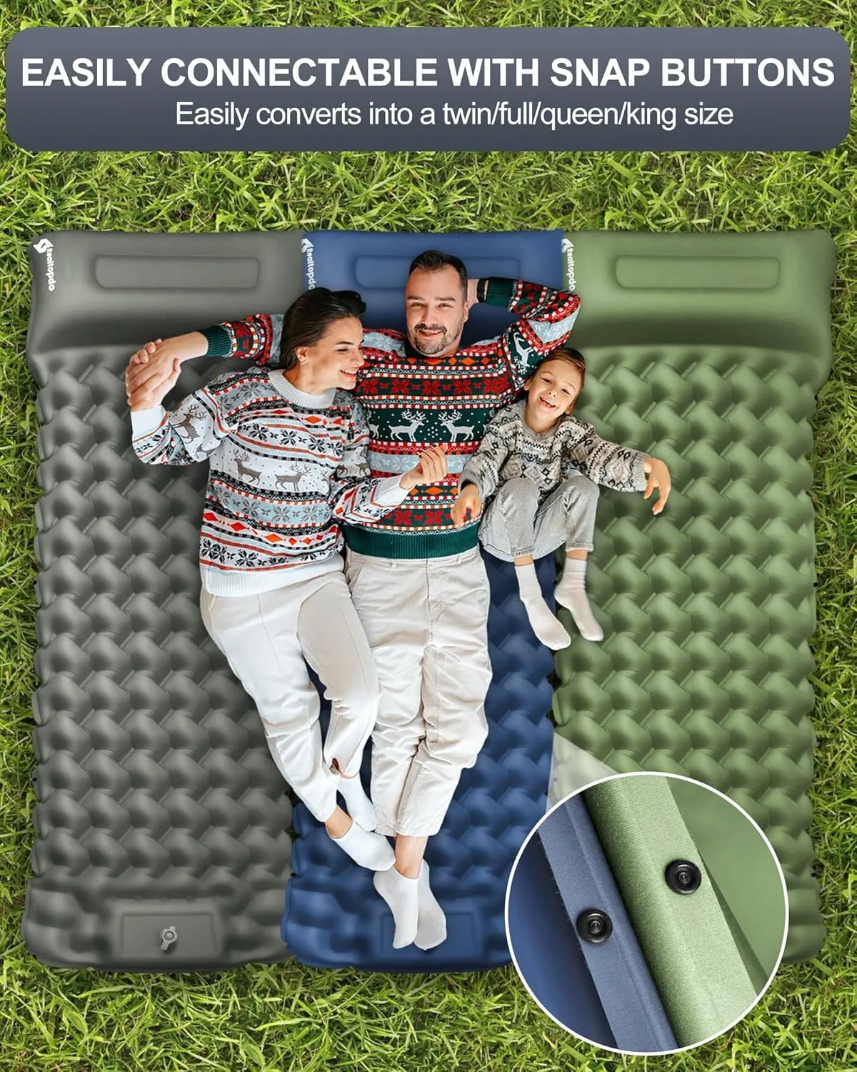 Camping Sleeping Pad Inflatable 2