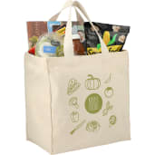 Essential 8oz Cotton Grocery Tote, custom tote bag with logo imprint 5
