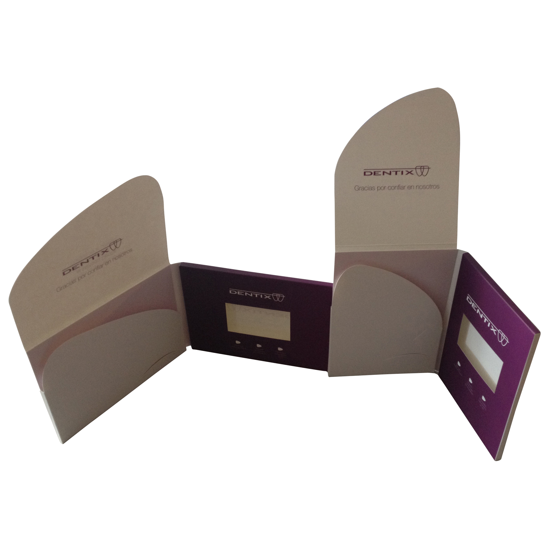 VidU 4.3" HD Video Mailer And Brochure With Full Color Printing - Custom A5 Video Card 19