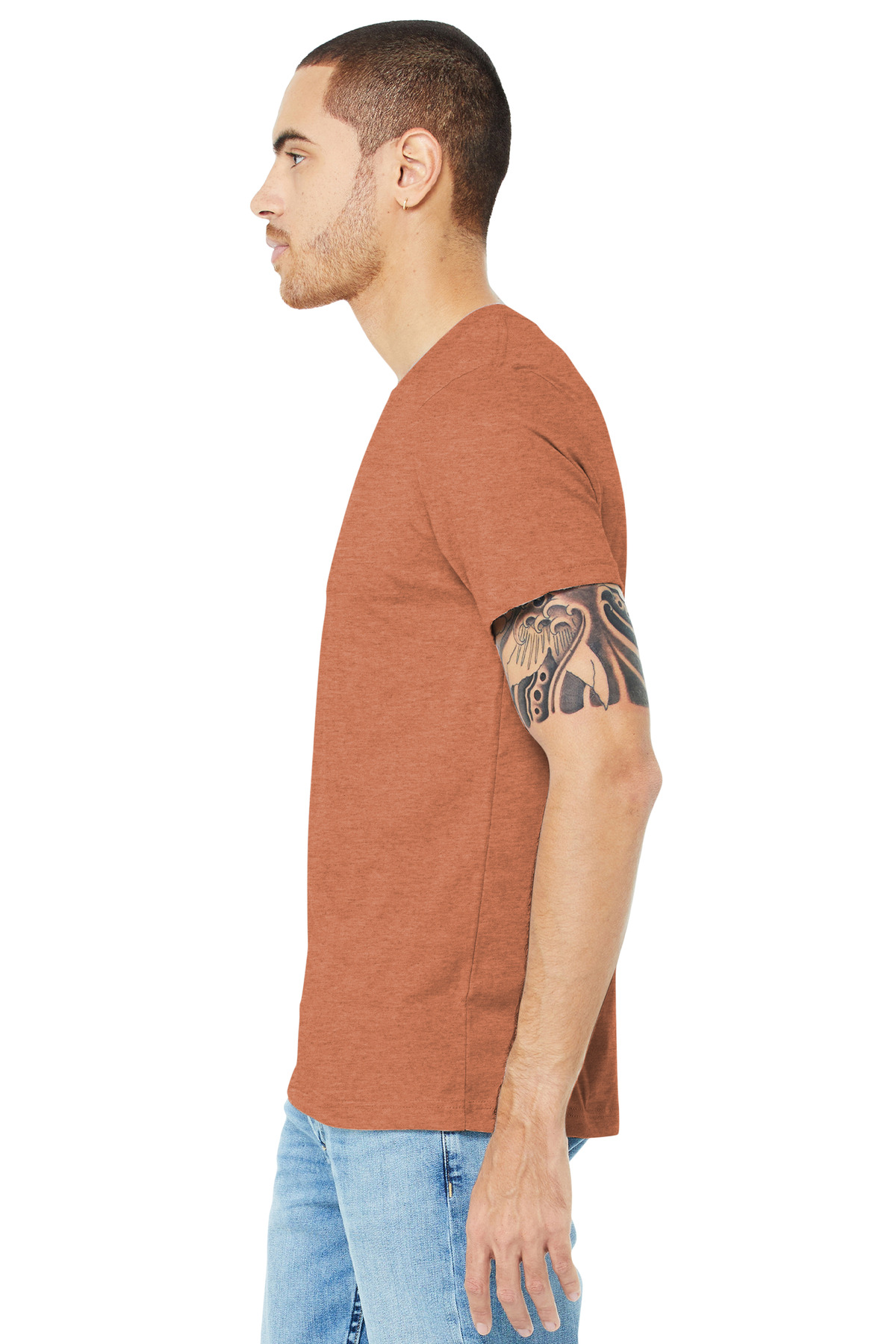 BELLA+CANVAS® Unisex Heather CVC Short Sleeve Tee 58