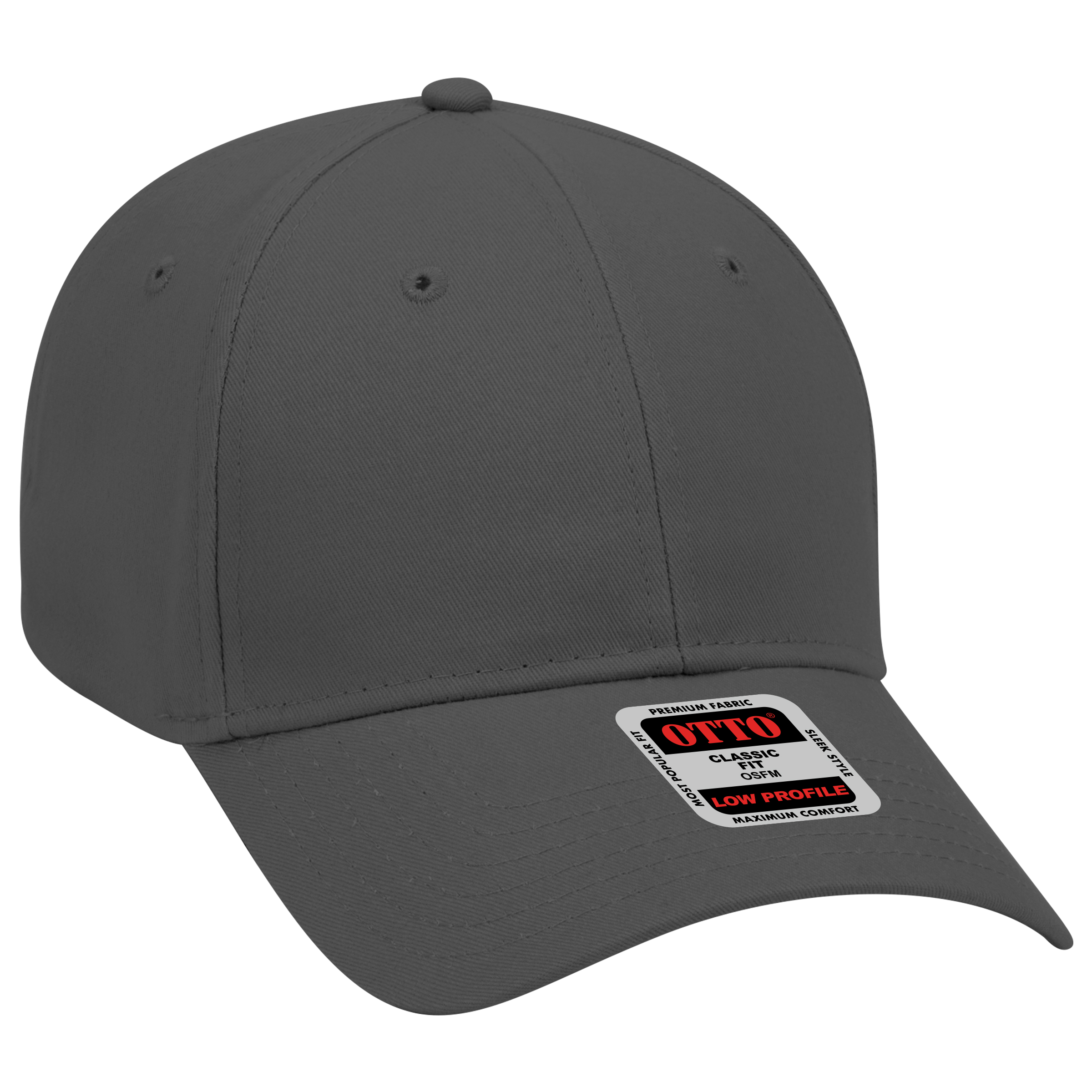 OTTO CAP® 6 Panel Low Profile Baseball Cap 17