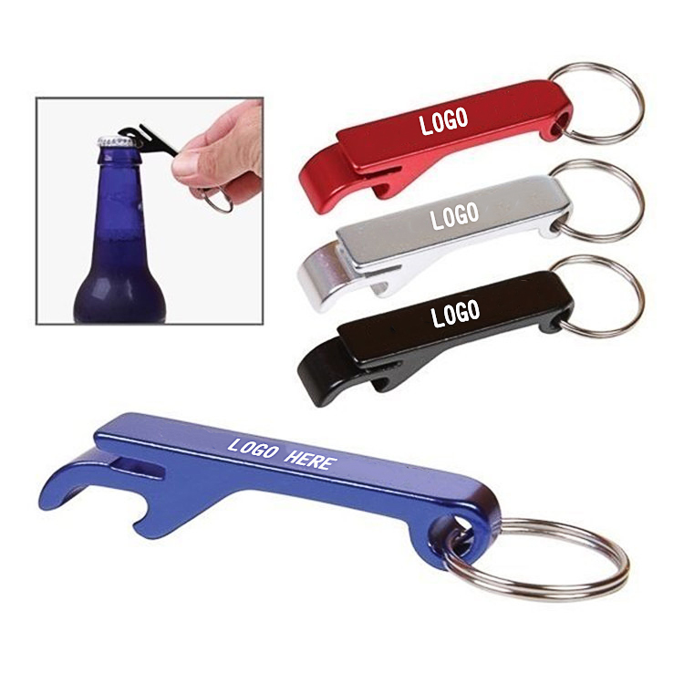Aluminum Bottle Opener Keychain