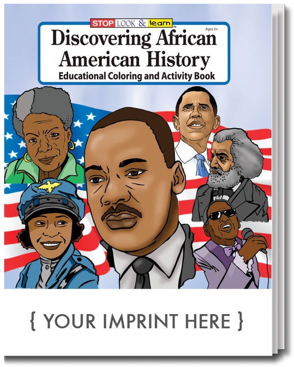 COLORING BOOK - Discovering African American History Coloring & Activity Book 2