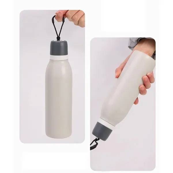 18 oz Insulated Sports Water Bottle with Macaron Color 6