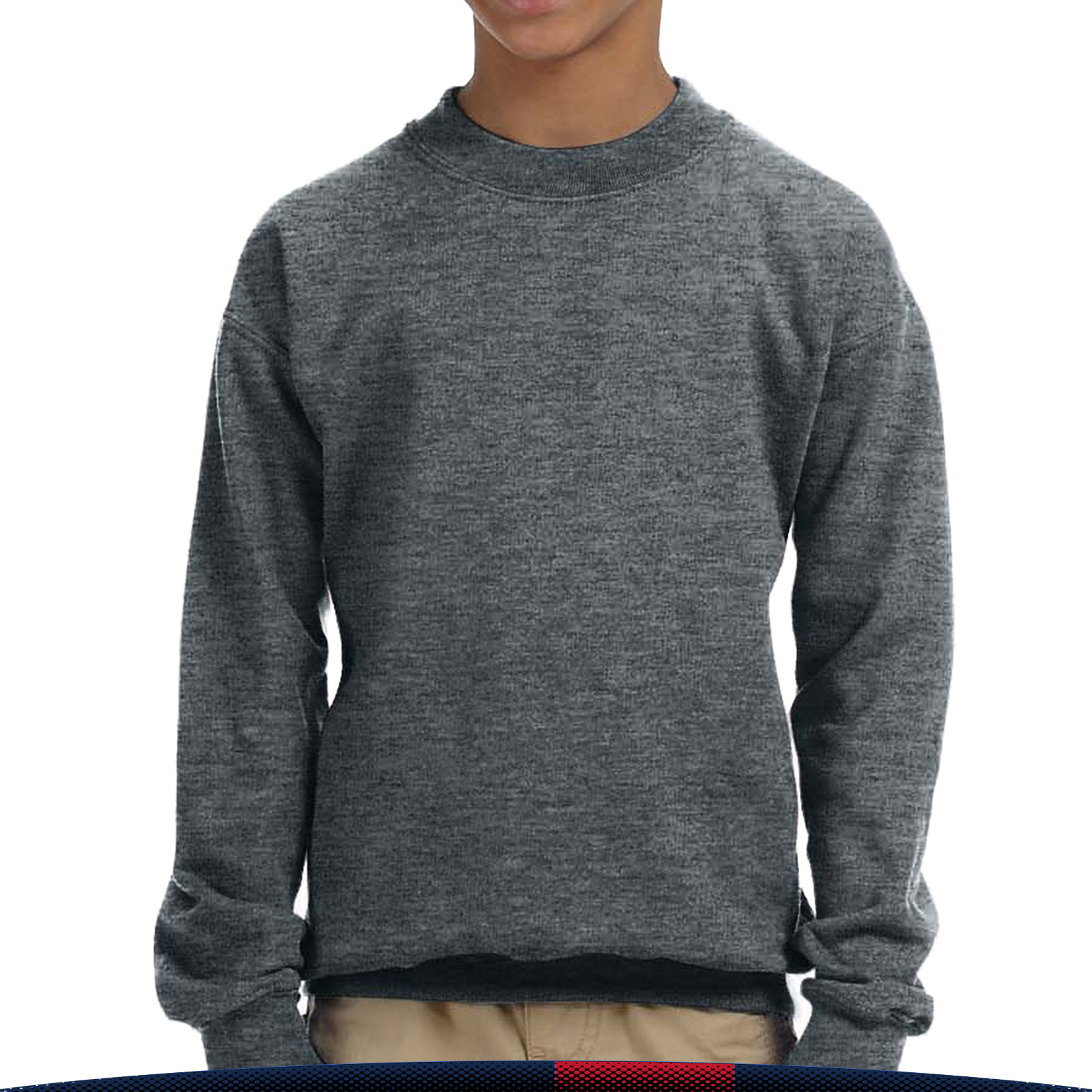 Gildan® Youth Cotton Crewneck Sweatshirts 13
