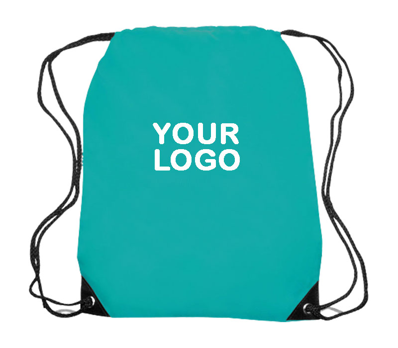 Drawstring Bag With Black Corner 2