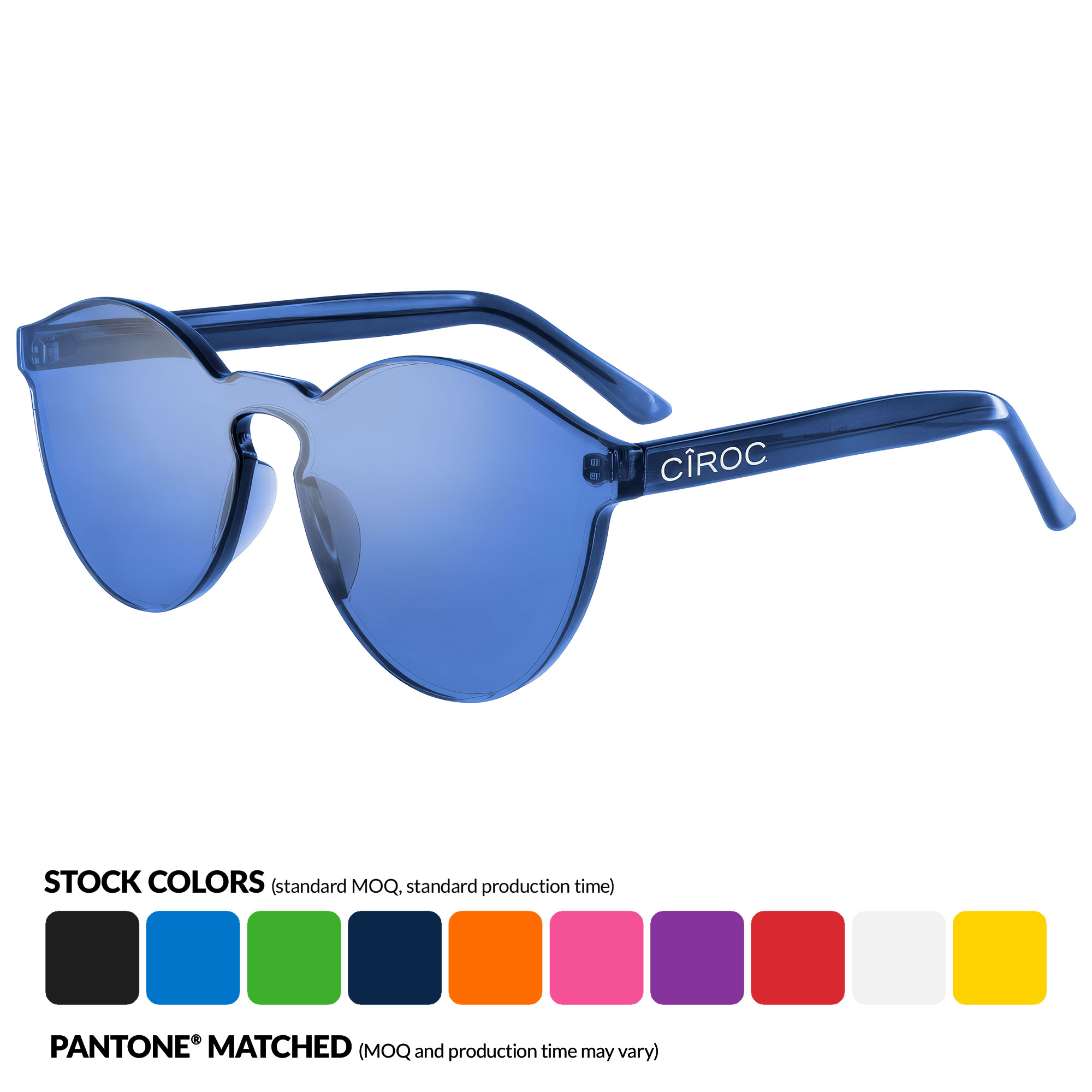 Soho Tinted Rimless Sunglasses 10