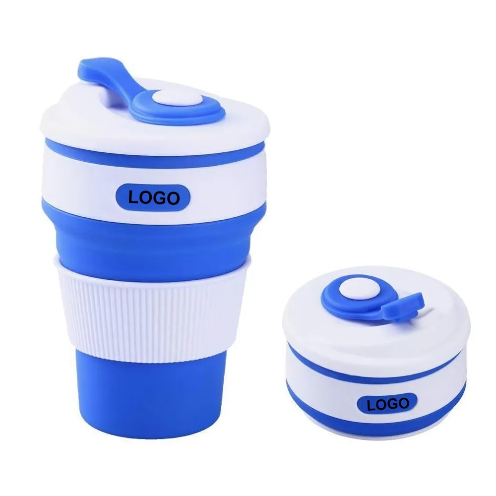 12 oz Silicone Collapsible Coffee Cup 2