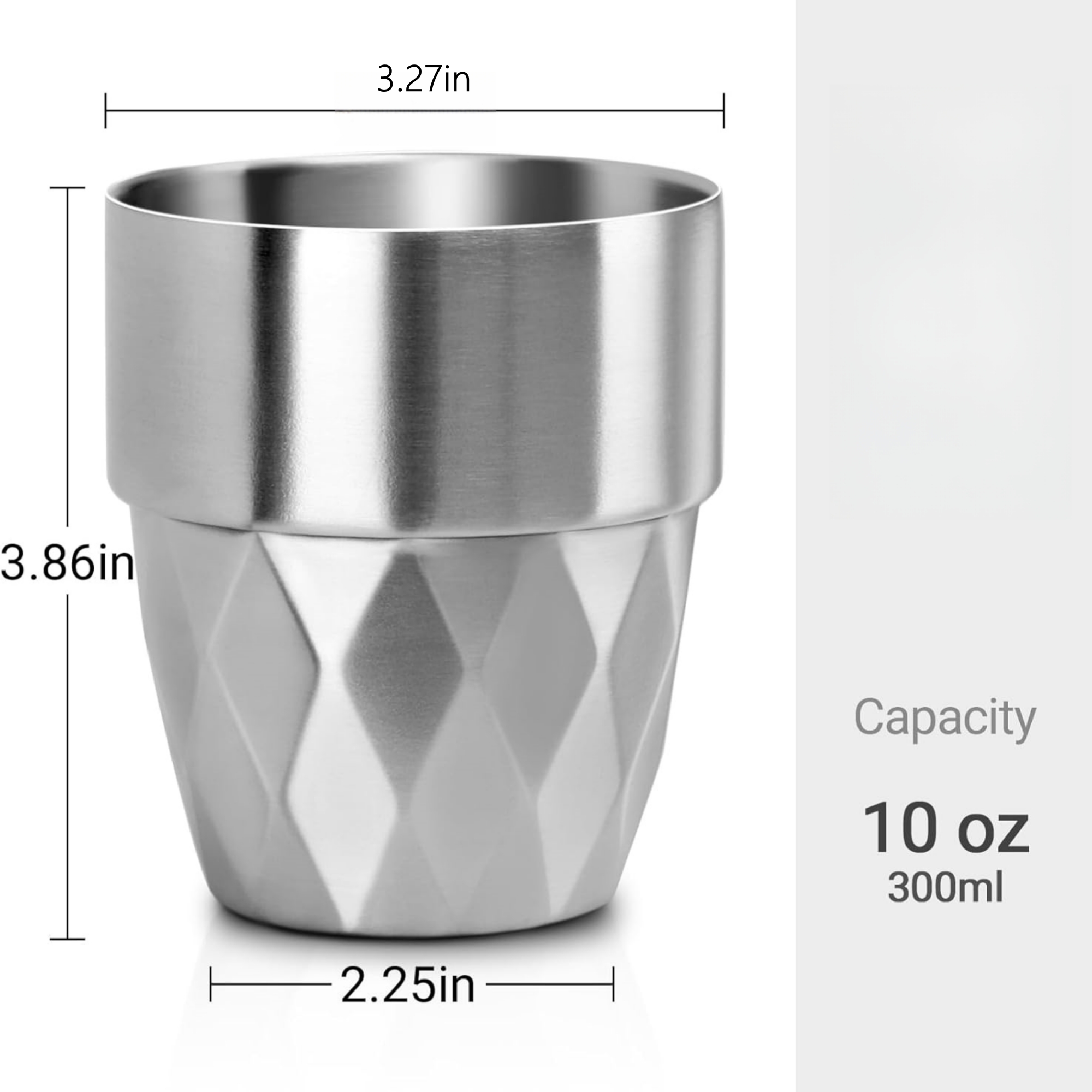 10 oz Stainless Steel Cup 4
