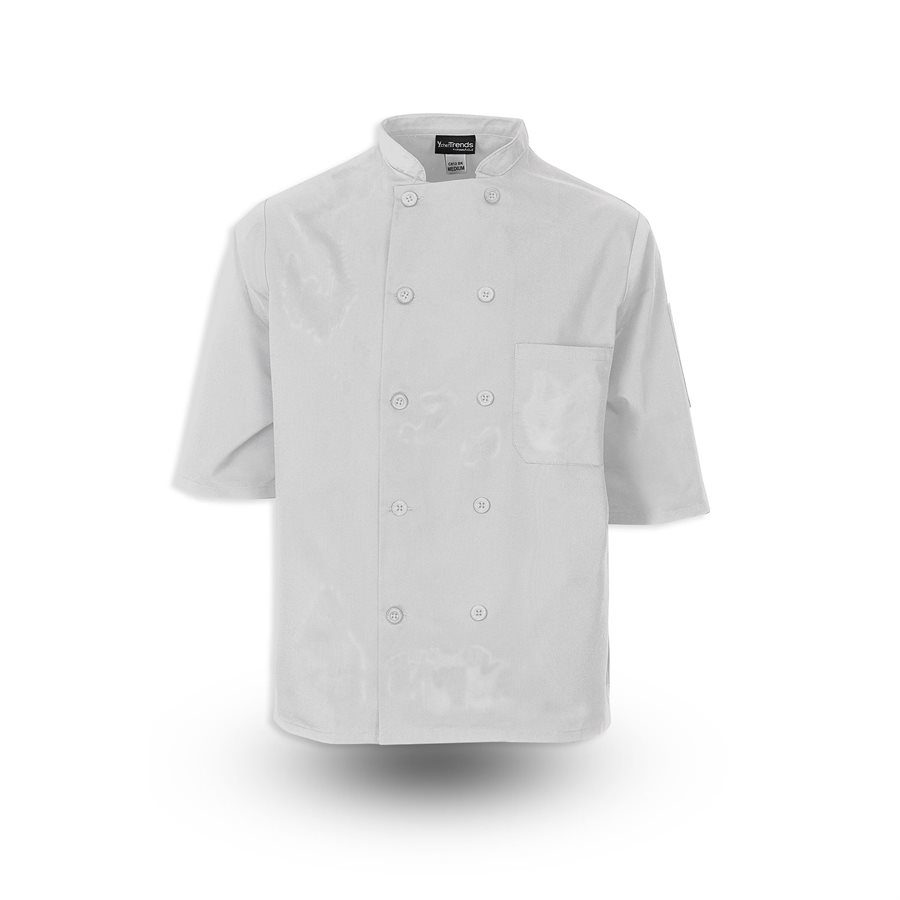 Ten Button Chef Coat - Short Sleeve 2