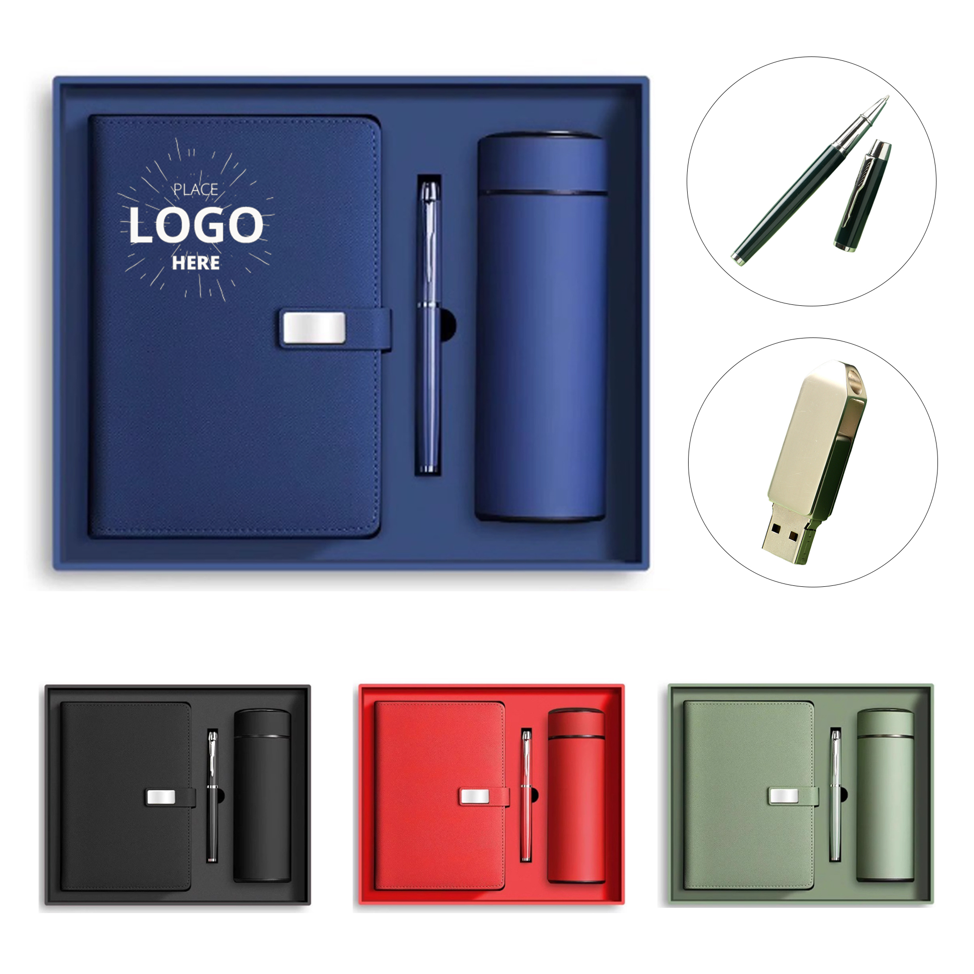 Business Gift Set Journal Pen Tumbler 5