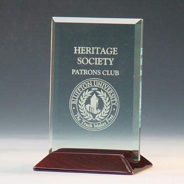 4" X 6" BEVELED RECTANGLE AWARD 2