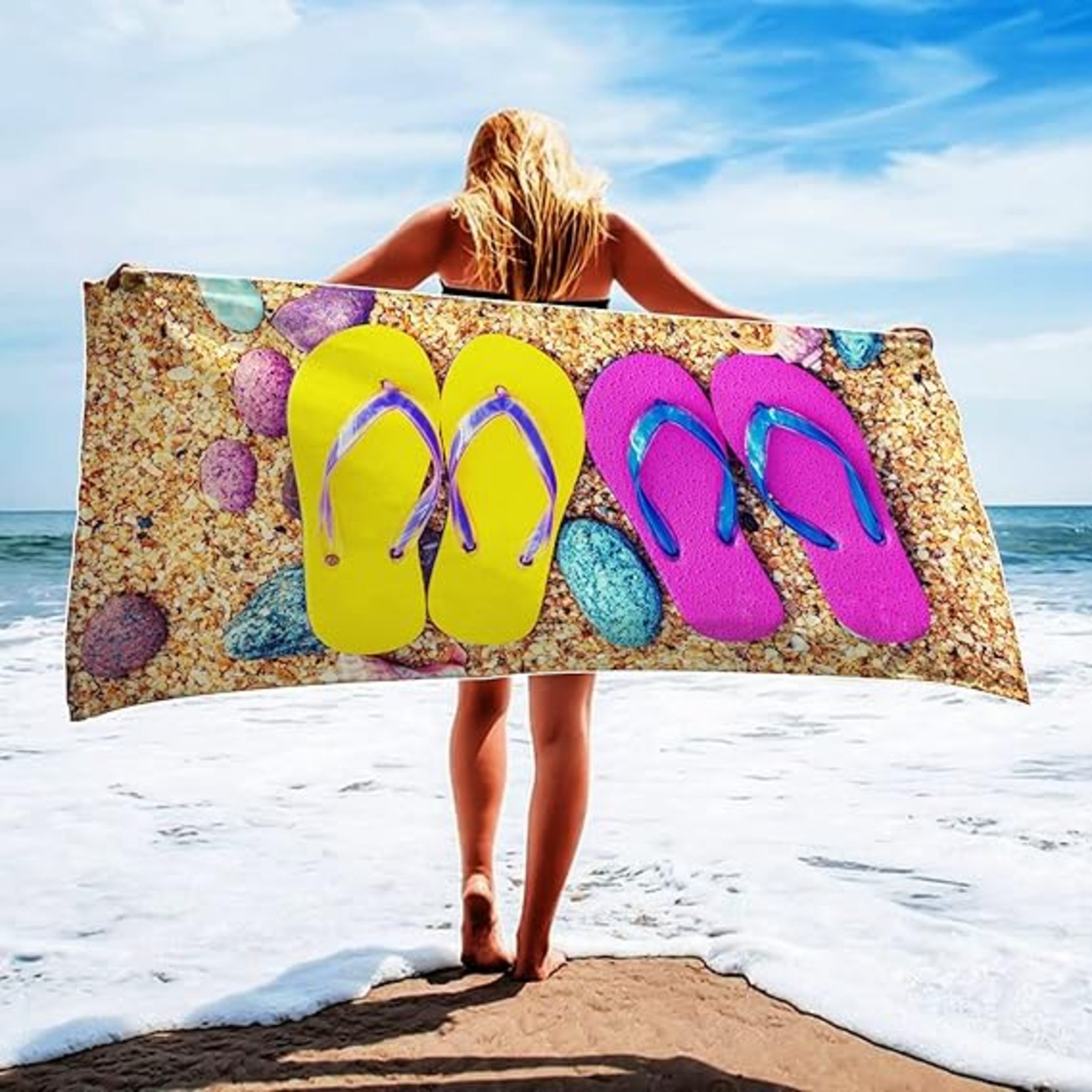 Full-color Custom Beach Towel