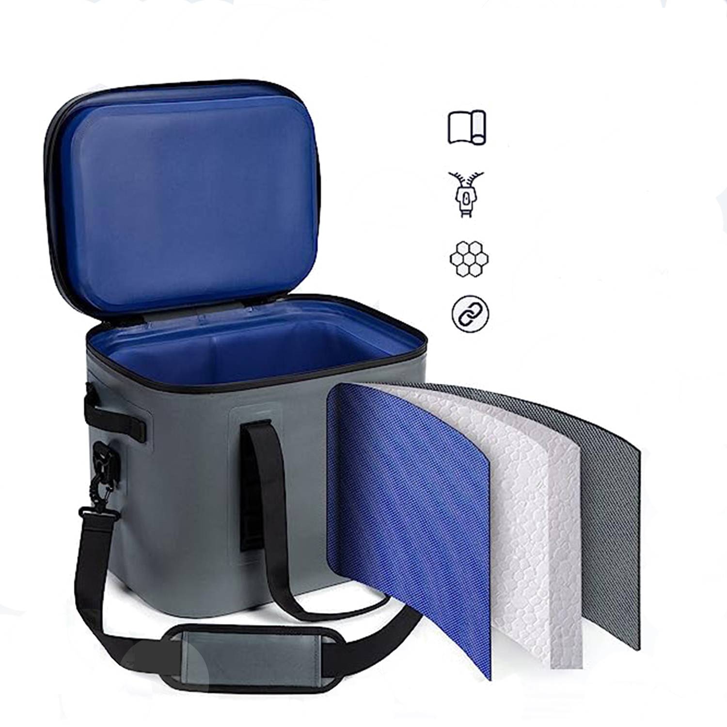 Vehicle Mounted Camping Cooler Insulated Bag 6