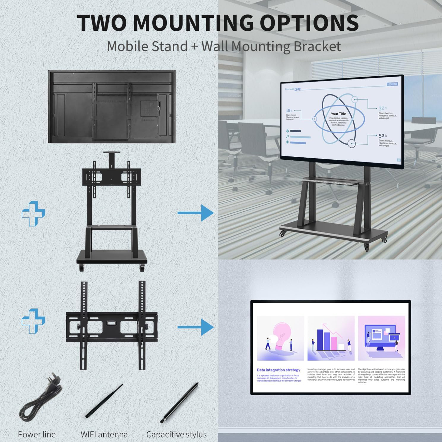 43" Interactive Touchscreen Smart Monitor 6