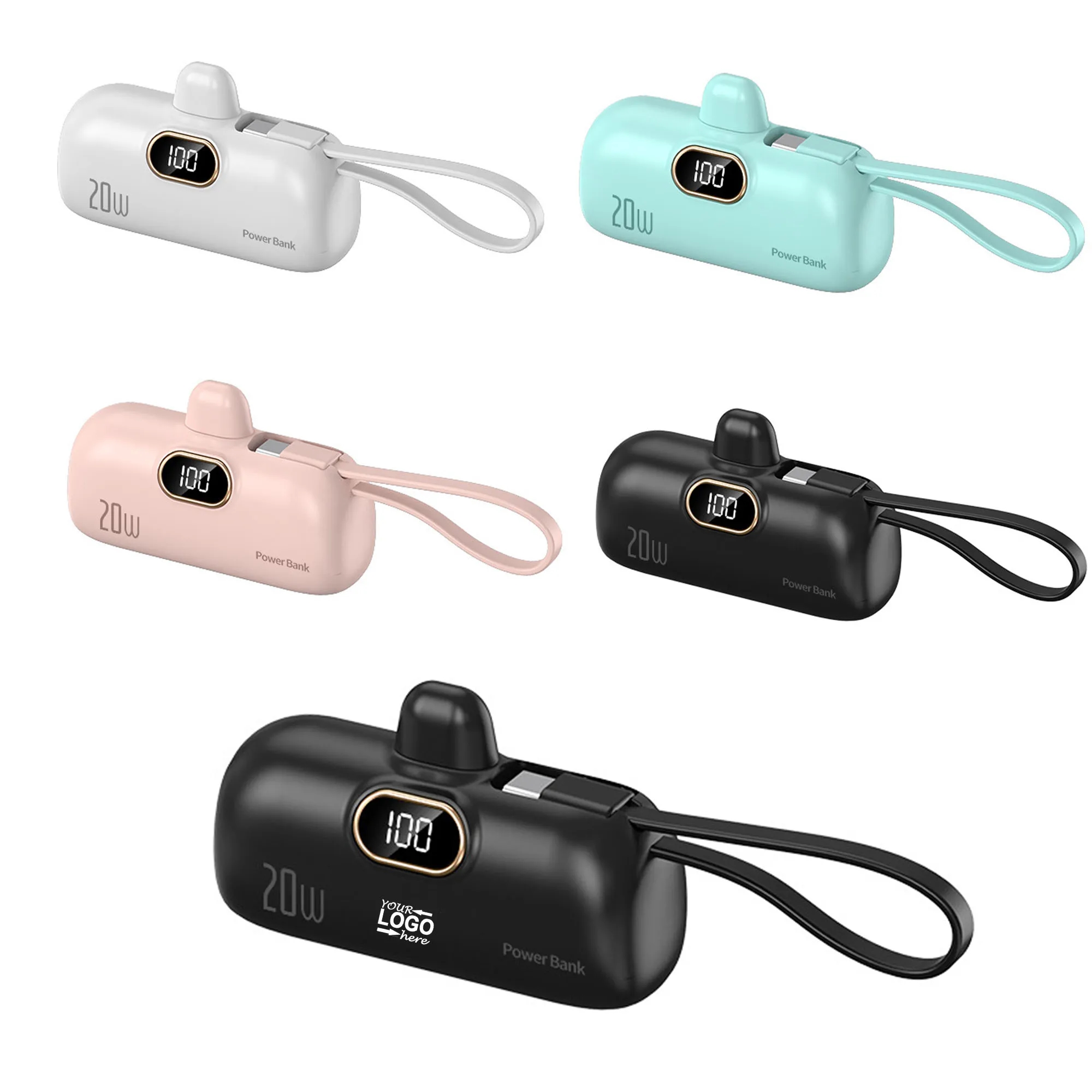 5000 mAh Mini Portable Charger 3