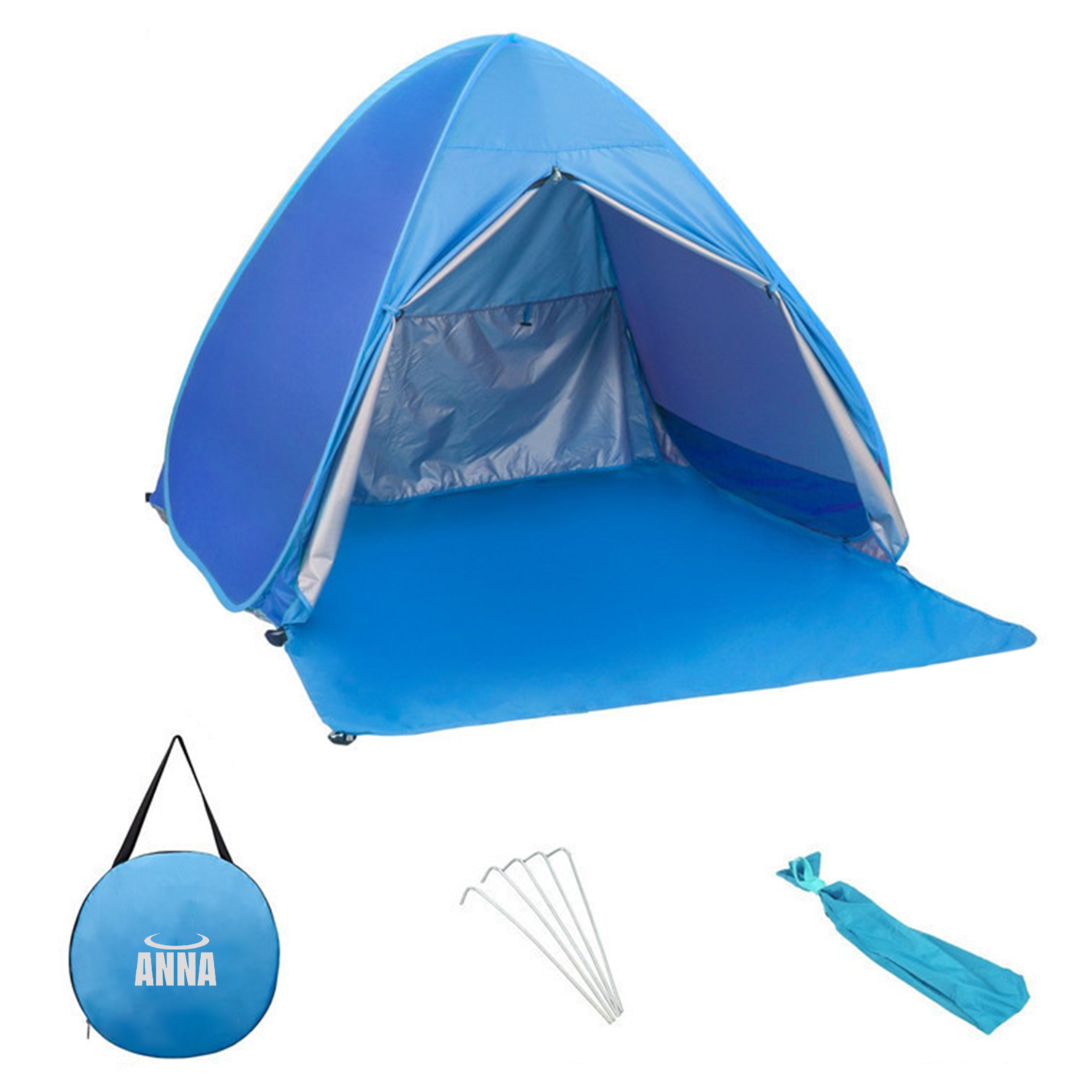 Automatic Beach Sunshade Folding Tent 2