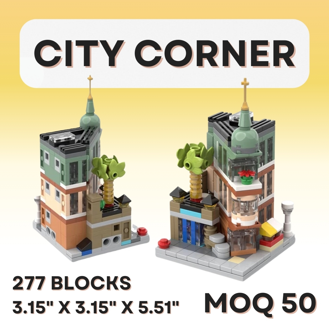 Buildifull Blocks Set - City Corner 3