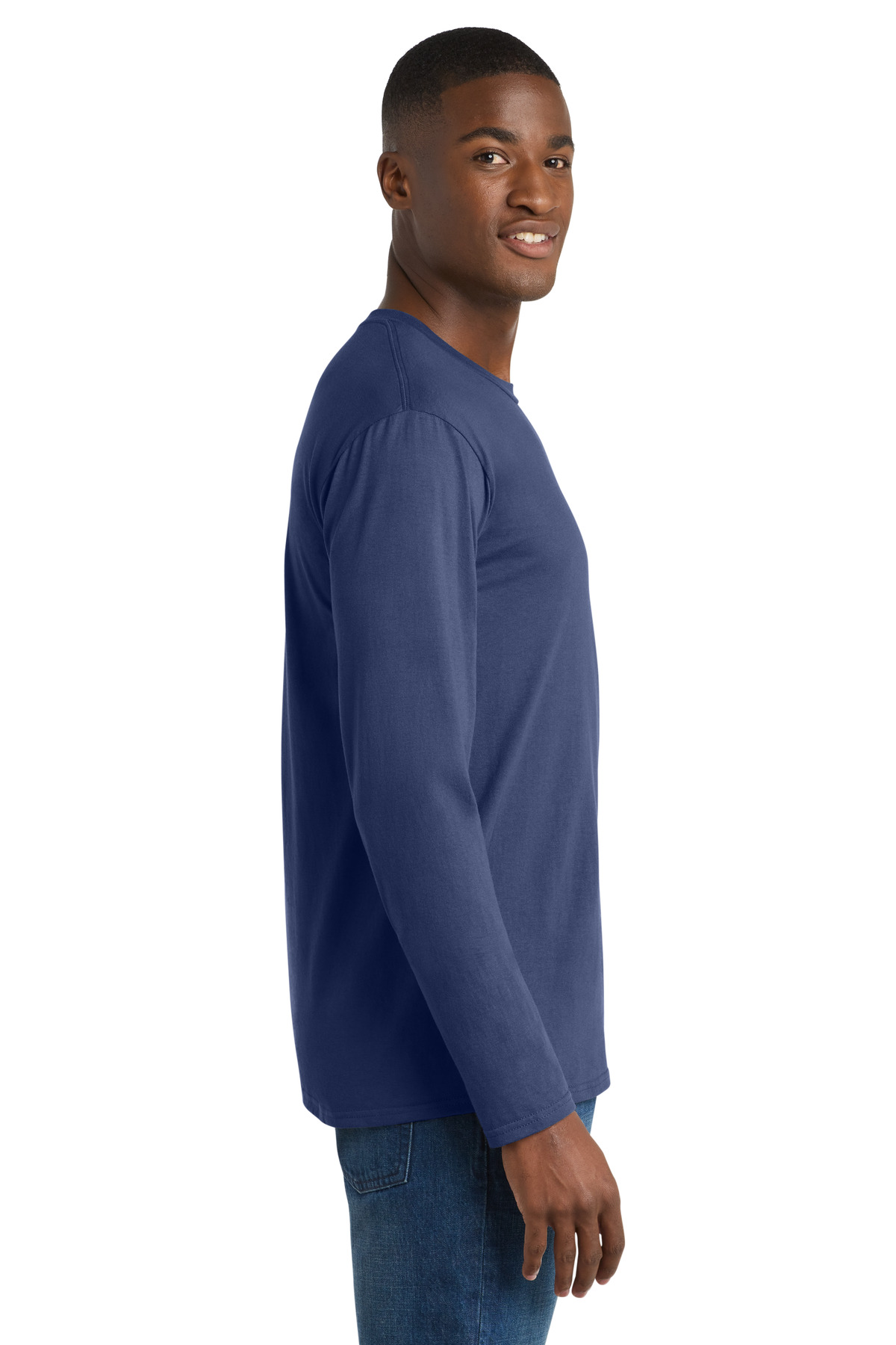 Port & Co Long Sleeve Fan Favorite Tee. PC450LS 43