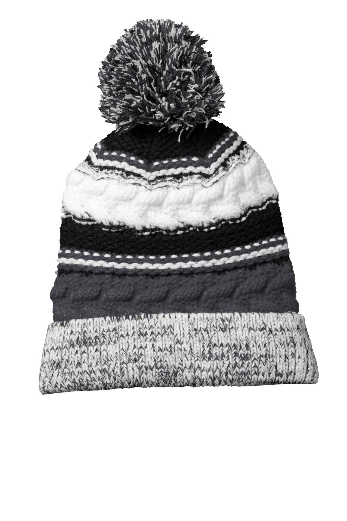 Sport-Tek Pom Pom Team Beanie. STC21 19