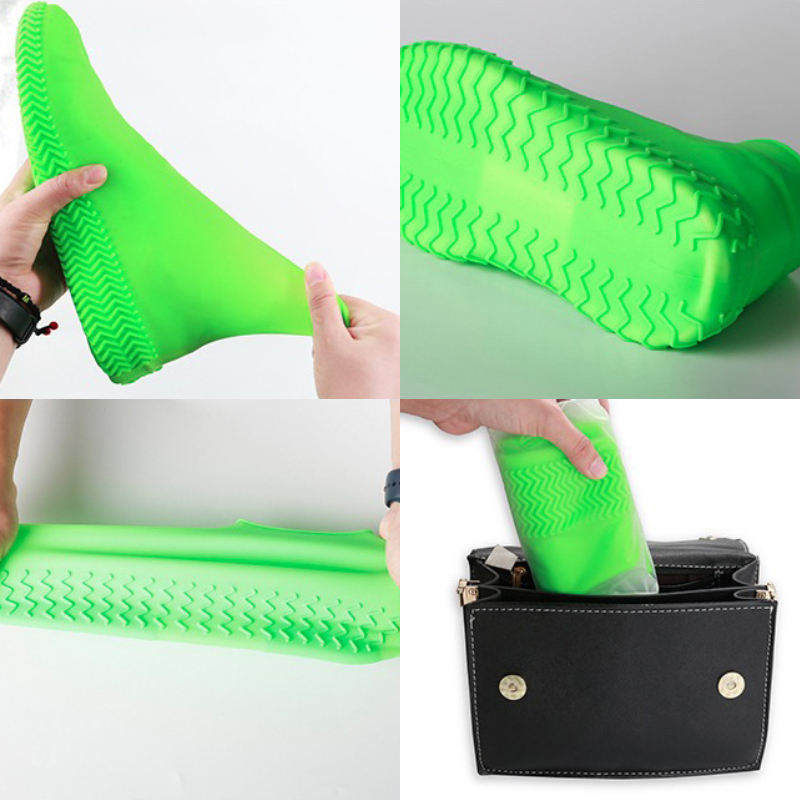 Silicone Waterproof Shoes Covers Kit 5