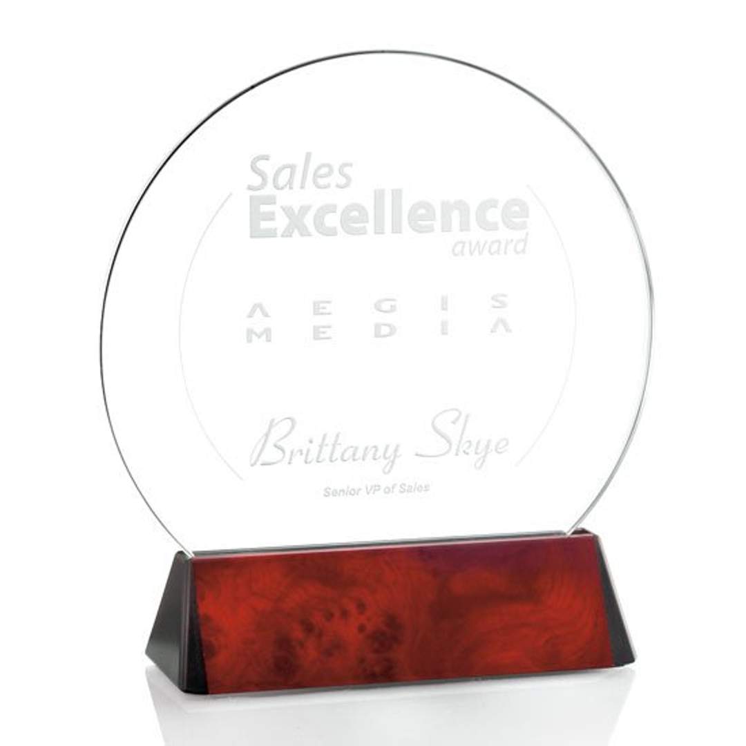 Sierra Circle Award - Burlwood 3