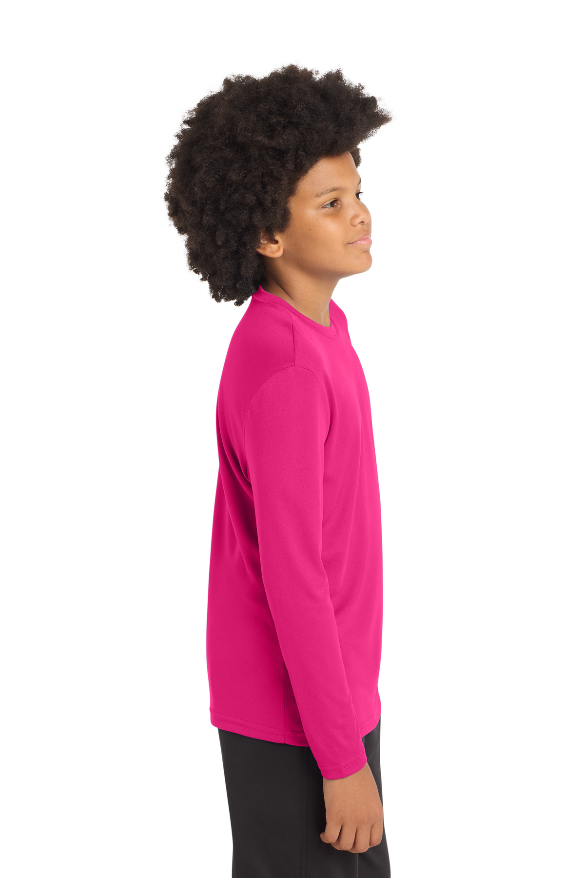 Sport-Tek Youth Long Sleeve PosiCharge Competitor Tee. YST350LS 113