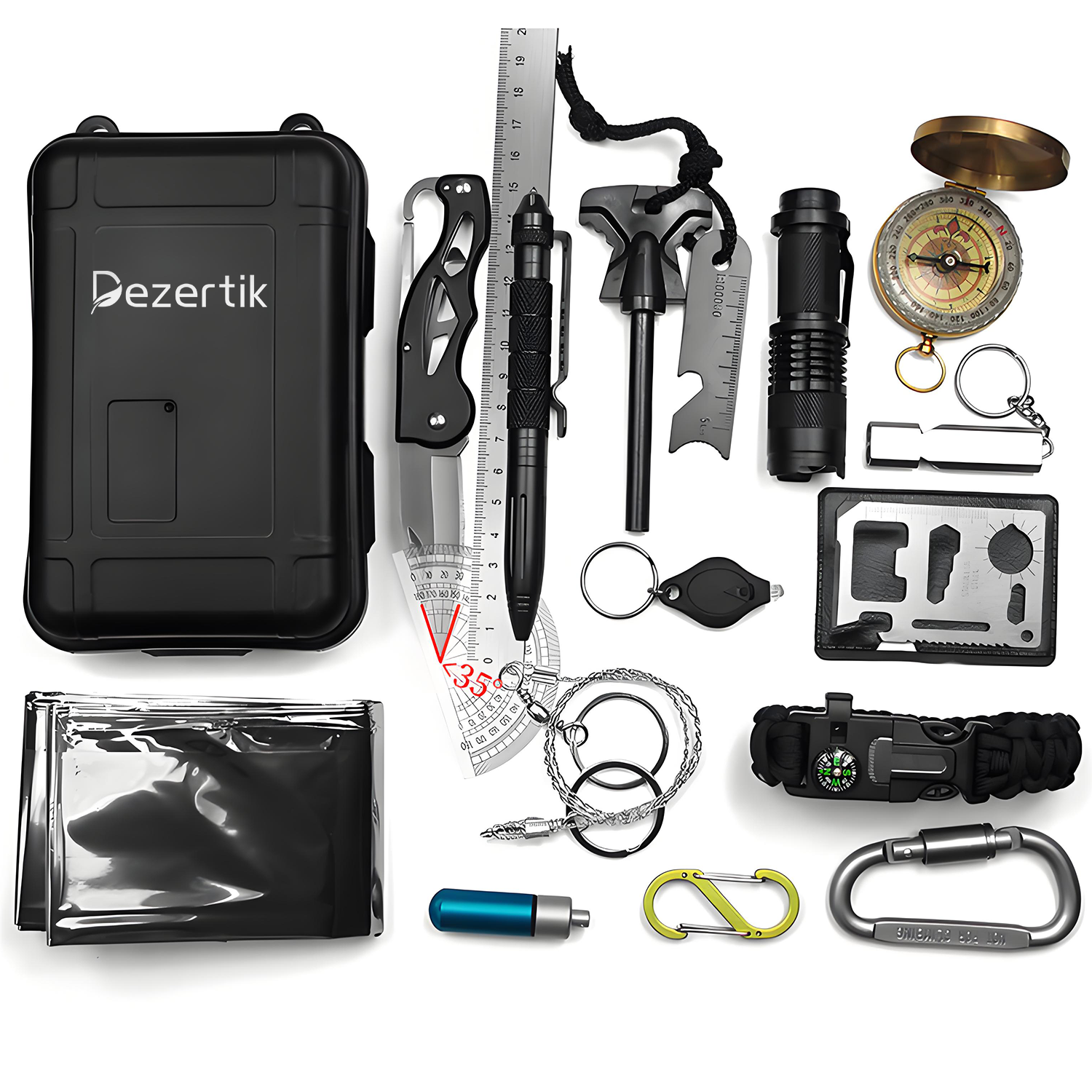 Multi-Functional Outdoor Survival Tool Set 5