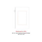 FSC® Mix Vienna Heathered Zippered Padfolio 5